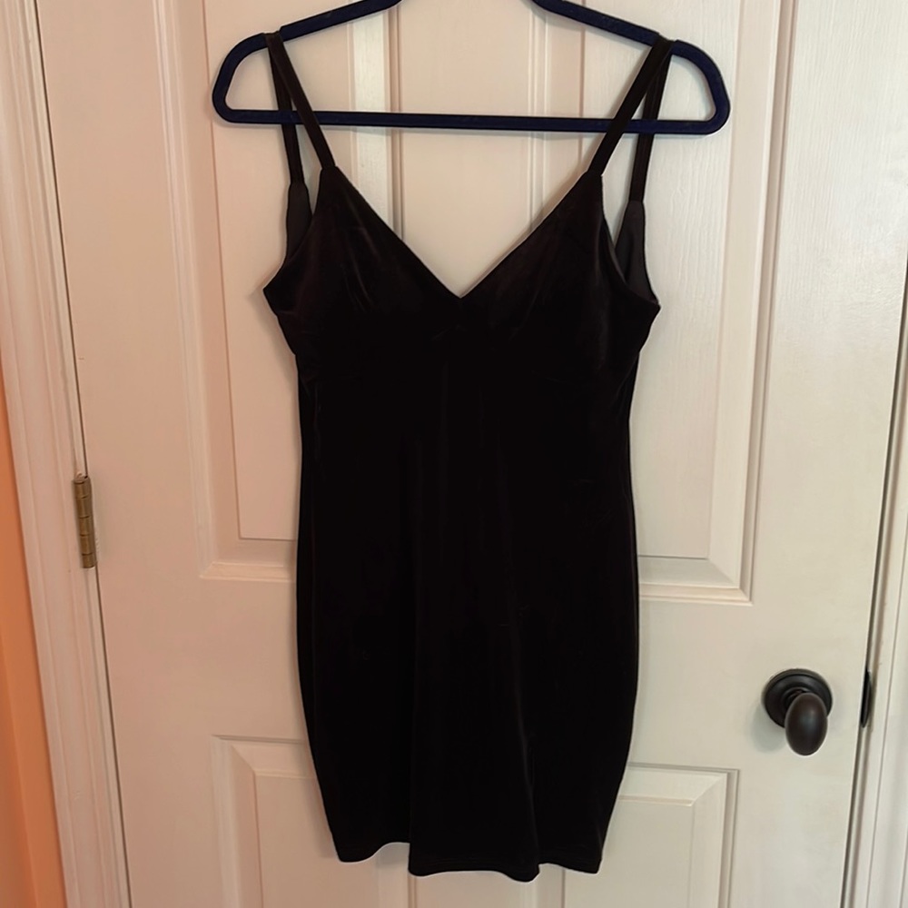 black dress